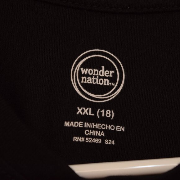 Wonder Nation Black Gamer Graphic Tee | Size XXL (18) - Picture 4 of 5